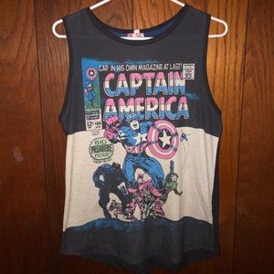 Awesome Captain America comic book tank.